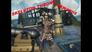 THE BEST SKELETON THRONE REWARDS | SEA OF THIEVES