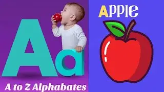 A for Apple B for Ball | Alphabets phonics song for toddlers |one two three numbers| #phonics   877
