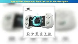 Deal DATA FROG X3 Wireless Controller for Android Game Controller for Samsung Galaxy for PUBG Mobil
