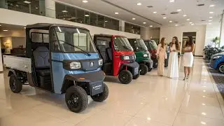 Новый Piaggio APE 4x4 2025 года | Компактный внедорожник наконец-то представлен!!!