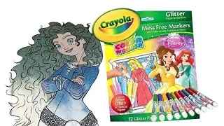 Disney Princess Crayola COLOR WONDER Magic Paint Glitter Pack
