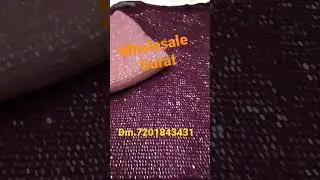 New Latest Designer Fabrics| Boutique Fabric Wholesaler At Surat | Wholesale Market  #wholesale