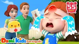 Boo Boo Song 🤕 | Canções Infantis | Domi Kids em Português