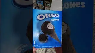 Oreo Ice Cream Cones Review II #icecream #icecreamcone #oreo