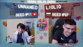 liolio (Болгария) против Unnamed (Швейцария) - Финал чемпионата мира Red Bull Tetris в Дубае - 1/...