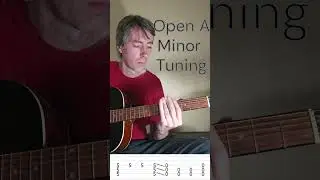 Open A minor tuning and slide guitar {With Tabs}