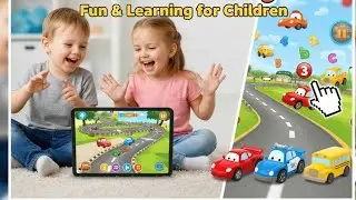 Kids Cars Game Play 🎮 | Fun & Learning for Children#KidsGaming #CarsForKids #FunGame