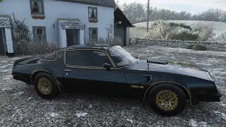 Forza Horizon 4 - 1977 Pontiac Firebird Trans Am - Car Show Speed Jump Crash Test . 1440p 60fps.