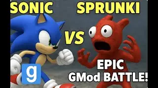 Sonic vs Sprunki – The Ultimate Battle in GMod! 🔥💥