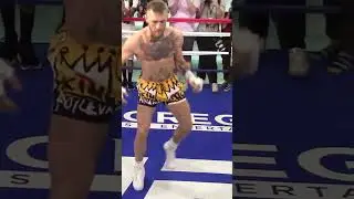 Conor McGregors STRANGE warm up 😂  #shorts