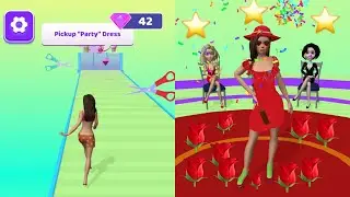 Clothes Run 3D Game | Max New Level | Mobile Gameplay | Zavro Games |