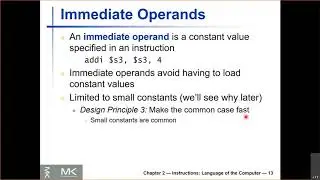 Lecture 16 - Representing Instructions