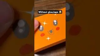 Without tape glue paper box / #diy #craft #craftboxx #art #papercraft #paperart #paperartist