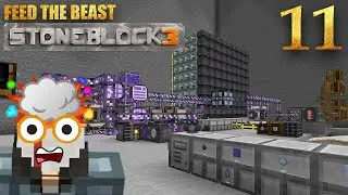 AE2 Mess - Minecraft FTB Stoneblock 3 - Episode 11