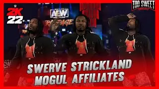 WWE 2K22 Swerve Strickland (Mogul Affiliates) Entrance, Signatures, Finishers, & Victory Motion