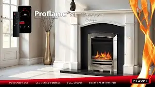 Flavel Proflame SL Decadence | Glass-Fronted Inset Fire Designed for Style-Conscious Homes in the UK