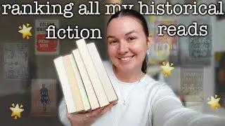 Ranking every historical fiction book I read in 2025 📖 historical fiction book reviews and recs!!!