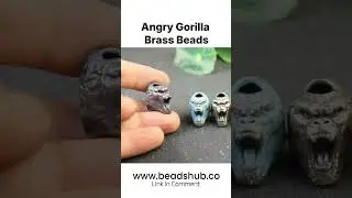 Angry Gorilla Paracord & Knife Brass Beads