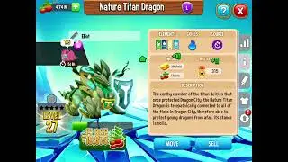 Review Titan L&aacute;/nature titan dragon city :D