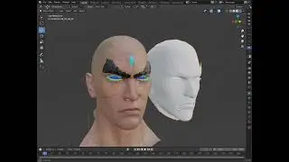 Tekken 8 Kazuya Face VS Tekken 7 Kazuya Face Comparison in blender