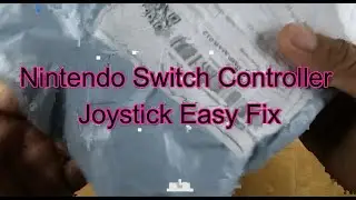 Nintendo Switch Controller Joystick Easy Fix
