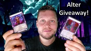 Alter Update and Giveaway Winner! | Flesh and Blood Shadowbox Alters | Vynnset Card Alters