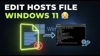 How To Edit Hosts File In Windows 11 How To Find Hosts File Windows 11