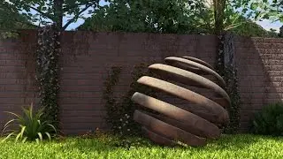 0060. Tutorial Cinema 4D - Criando um Jardim Apenas com os Elementos do Cinema 4D