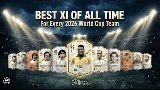 ALL-TIME Best XI of Every World Cup 2026 Nation  | History on the Pitch #football