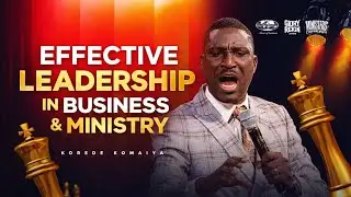 Pastor Korede Komaiya Ministration at Salvation Ministries Glory Reign with Pastor David Ibiyeomie 