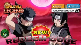 Konoha Legend - Ninja AFK mobile New Redeem Code 🎁 TOP Naruto Game Android/iOS