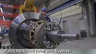 Piller Group, Osterode &ndash; POWERBRIDGE&trade; Rotor with Flywheel