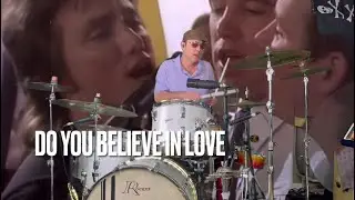 Do You Believe In Love - Huey Lewis and the News, Rogers Drums cover 