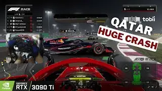 F1 23 Ranked Multiplayer Lobby - 4K - Qatar Grand Prix | Fanatec Podium F1 with ClubSport V3 Pedals