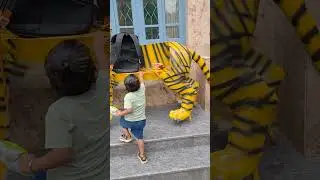 Tiger 🐅 roar#sound #pratham shorts