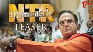 NTR Official Trailer Review | #NTRKathanayakudu #NTRMahanayakudu | NBK, Krish | TeluguOne