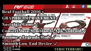 Real Football 2016 Nostalgia Game Jadul #Gameloft Game Symbian on Android