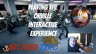 ArcaderZero of the Planetary Union Fleet plays the Orville Interactive Experience