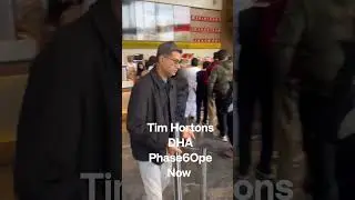 #timhortons  open now DHAPhase6