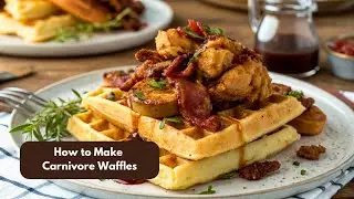 Carnivore Waffles | High-Protein & Zero-Carb!