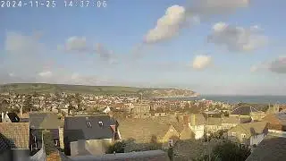 25th November 2024 -  Dry day -  Swanage Dorset Webcam Timelapse