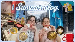 Summer Vlog | Một mùa hè ở Hàn Quốc ☀️: đi tình nguyện, đi chơi Hongdae, tham quan JYP,...