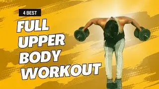 4 Best FULL UPPER BODY Workout ( BACK + SHOULDERS + TRAPS + CHEST ) #heermlgangaputra