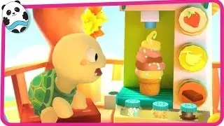 Dr. Panda & Toto's Treehouse Take Care Of Cute Baby Turtle Pet Care Games for Kids