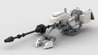 LEGO Custom Star Wars Clone Wars 105 K Lancer Bike MOC-58885 by Mindbrick - Part 1