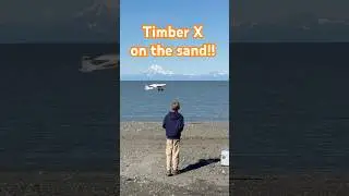 Bush Flying Alaskan Style &ndash; Timber X on the Beach #rcplane #aviation #alaskarc #alaska #horizon