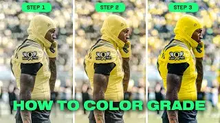 How I Color Grade my Sports Videos on Premiere Pro in 2025