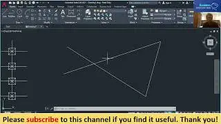 How to create boundary by command in Autocad