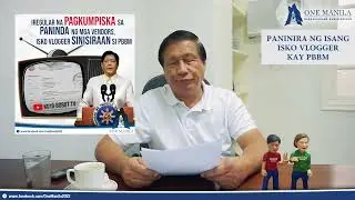 Kuya Bobot TV sinisiraan si PBBM