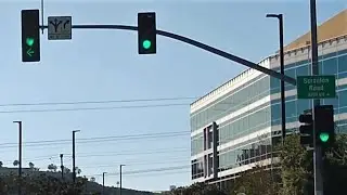 LED & Incandescent Green Light Combo (Scranton Rd & Oberlin Dr)